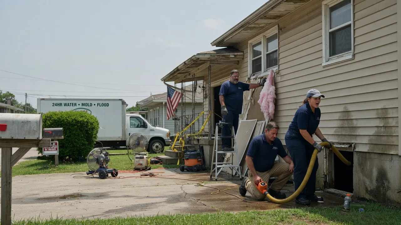 Water Damage Repair in Houghton, IA near me